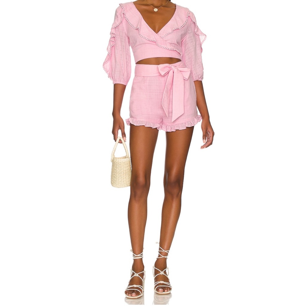 Enzo Romper in Playful Pink